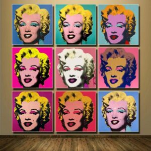 Dittico di Marilyn di Andy Warhol per calcolare il prezzo di un'opera d'arte alle aste, esempio