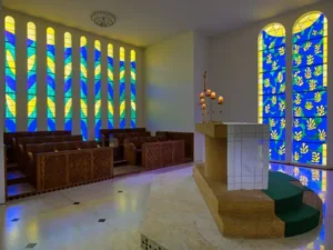 Interno della Cappella del Rosario a Vence