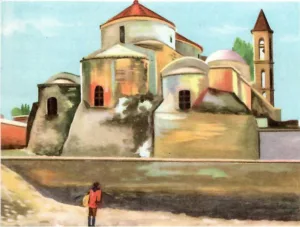 Cipro chiesa disegno immagine