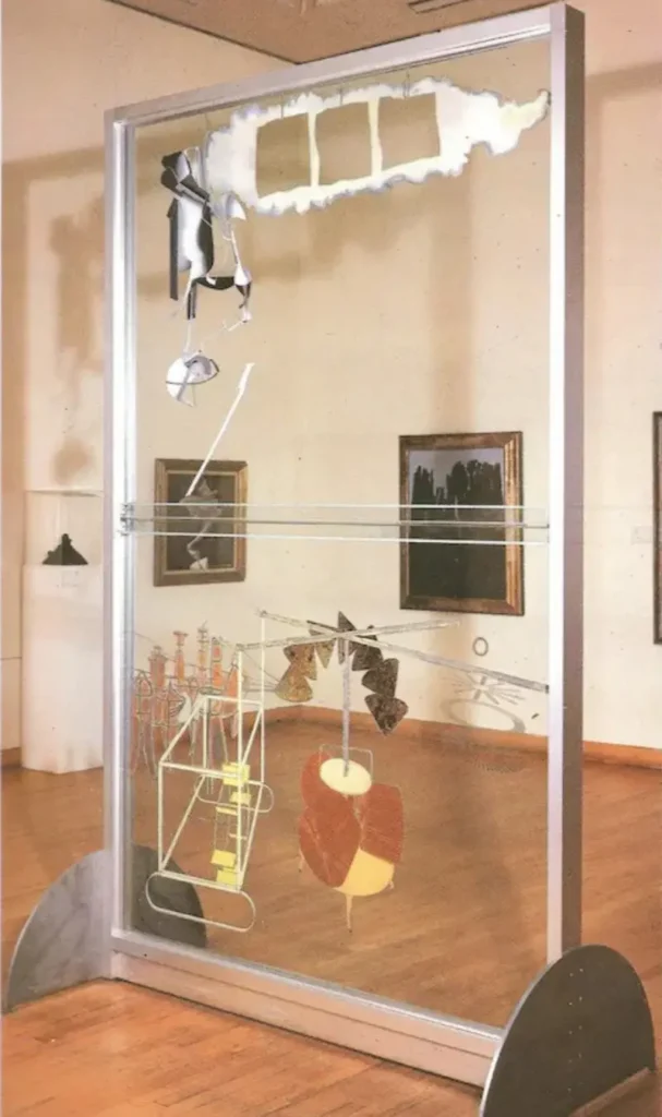 Marcel Duchamp Il Grande Vetro versione originale integra senza crepe