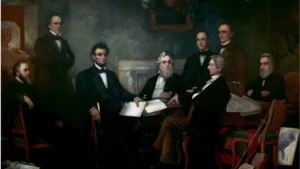 Abraham Lincoln e il Proclama di Emancipazione Abraham Lincoln e la firma del Proclama di Emancipazione 1863
