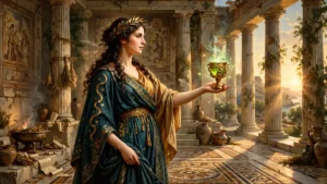 Circe e le figure femminili dell'Odissea La maga Circe con la coppa dorata, figura femminile dell'Odissea